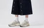 Mid Rise Studded Contrast Stitched Jorts