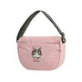 Parlor Suzurando Cat Water Repellent Embroidery Crossbody Bag Pink