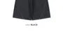 Mid Waist Slim Fit Washed Denim Shorts