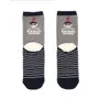 Cinnamon Cat Print Socks Gray