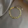 Tri Tone Twisted Bracelet