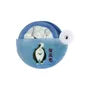 Dog Shibajiri Kun Foldable Round Paper Fan White