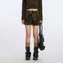 High Waist Leopard Shorts