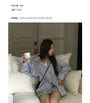 Long-Sleeve Hooded Plaid Shirt