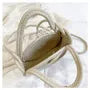 Round Woven Crossbody Bag