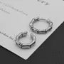 Textured Hoop Earring / Ear Cuff