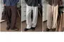 Long-Sleeve Buttoned Accent Plain Shirt