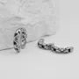 Chain Link Hoop Earring