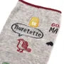 Matildasan Cat Print Socks Gray