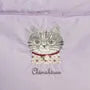 Parlor Suzurando Cat Water Repellent Embroidery Crossbody Bag Purple