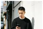Plain Crew-Neck Knit Sweater
