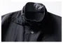 Oversized Stand-Collar Shirt Jacket