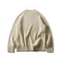 Plain Crew-Neck Knit Sweater