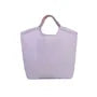 Parlor Suzurando Water Repellent Cat Embroidery Tote Bag M Size Purple