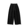 Washed Corduroy Wide-Leg Pants