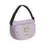 Parlor Suzurando Cat Water Repellent Embroidery Crossbody Bag Purple
