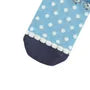 Suzuran San Cat Print Socks Blue Green