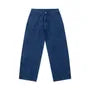 Washed Straight-Cut Jeans