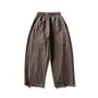 Drawstring-Waist Wide-Leg Relaxed Pants