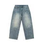 Distressed Tapered Jeans
