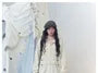 Oversized Baroque Zipper Hooded Knit Cardigan