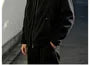 Oversized Two-Tone Hooded Jacket