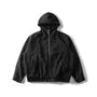 Oversized Two-Tone Hooded Jacket