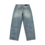 Distressed Tapered Jeans