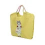 Parlor Suzurando Water Repellent Cat Embroidery Tote Bag M Size Mustard