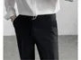 Long-Sleeve Button-Up Plain Shirt
