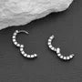 Textured Huggie Earring / Ear Cuff