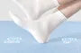 Set of 5: Plain Ribbed Crew Socks