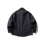 Oversized Stand-Collar Shirt Jacket