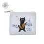 Cat Mesh Mini Makeup Pouch